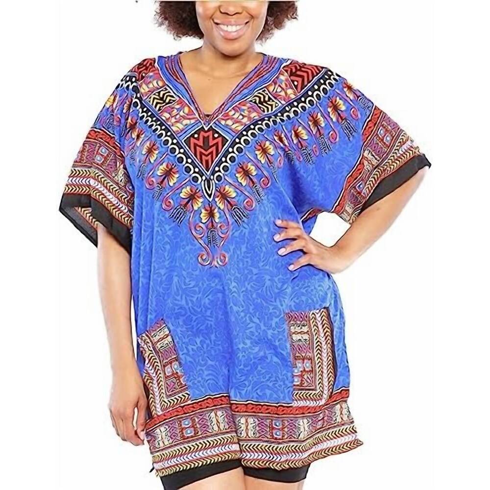 NEW NF ethno ease dress in blue